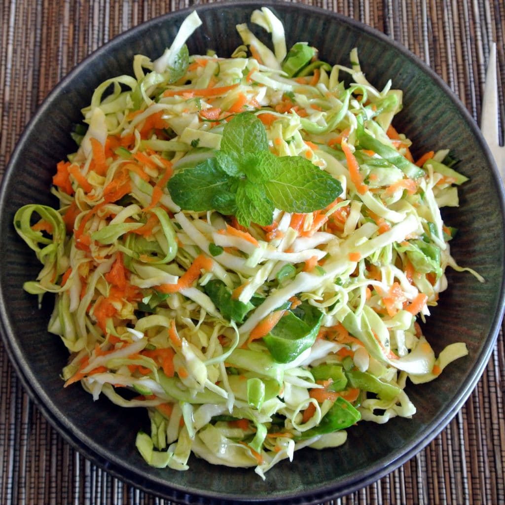 Asian style coleslaw