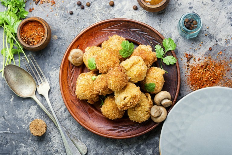 Crispy Baked Mushrooms