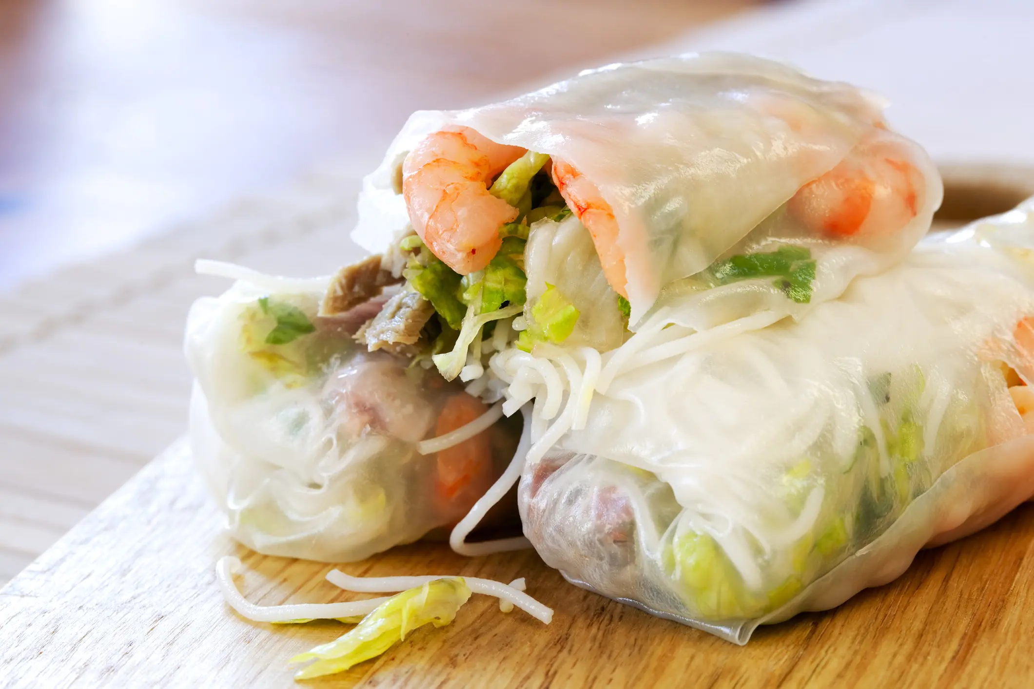 Thai Shrimp Spring Rolls
