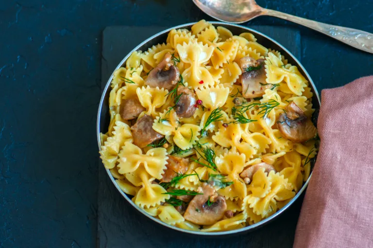 Mushroom & Dill Pasta