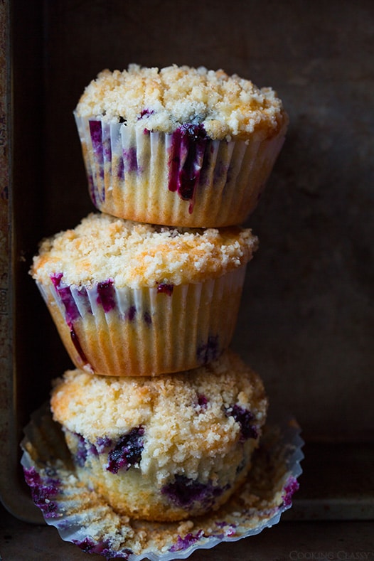 blueberry muffins