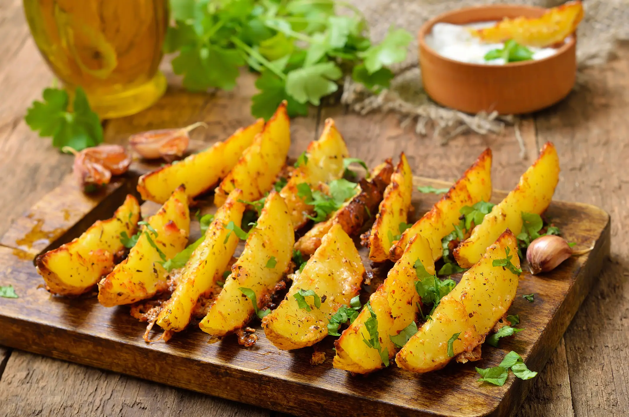 Garlic Parmesan Fries
