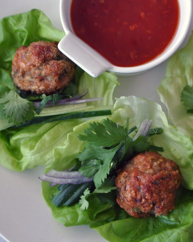 Vietnamese Chicken Meatballs