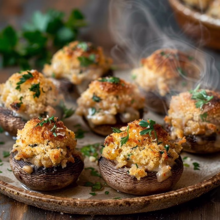 artichoke stuffed mushrooms