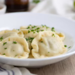 Green Garlic Perogie