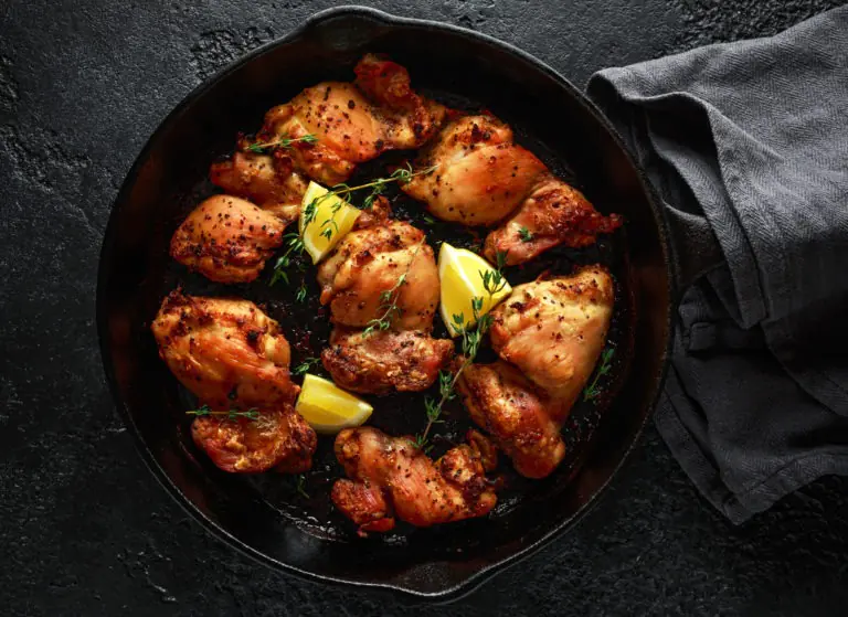 Lemon Garlic Chicken Thighs