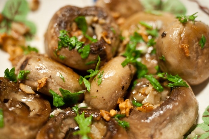 Garlic Mushrooms