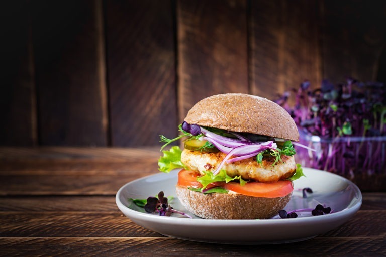 Hoisin Chicken Burger