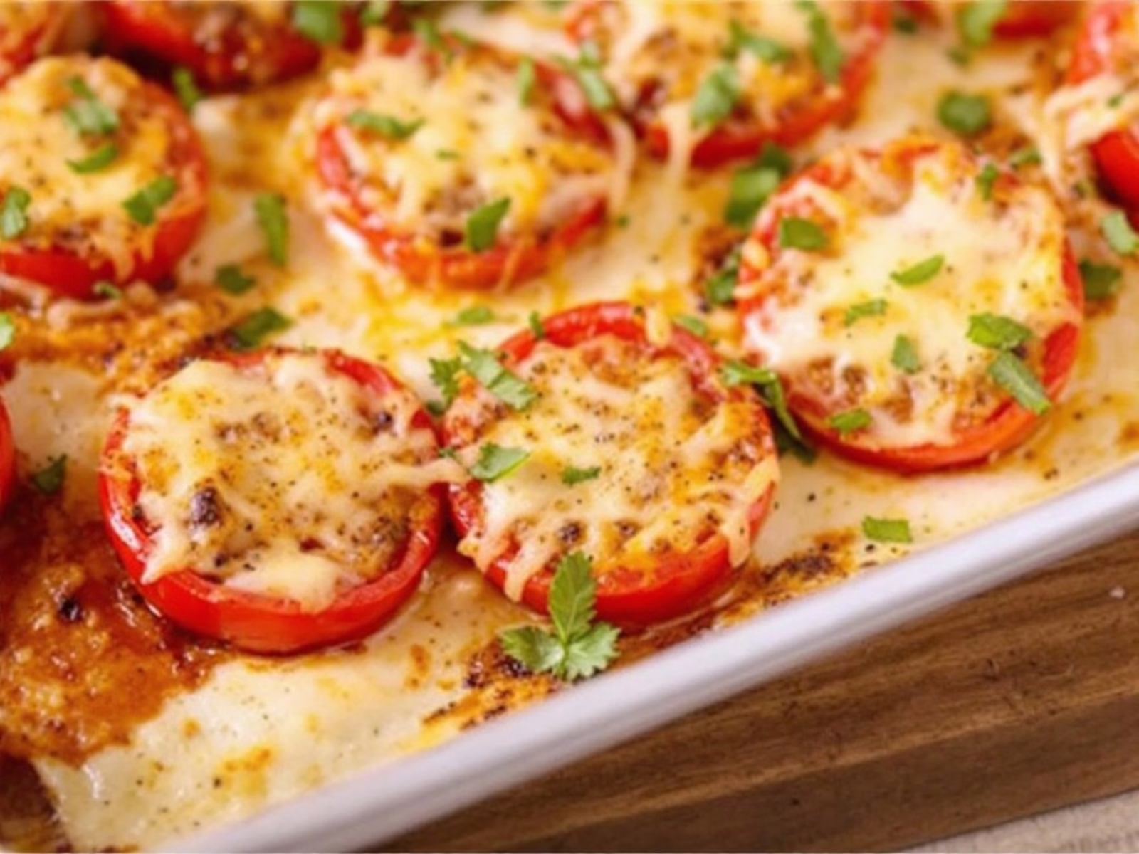 Baked Parmesan Tomatoes