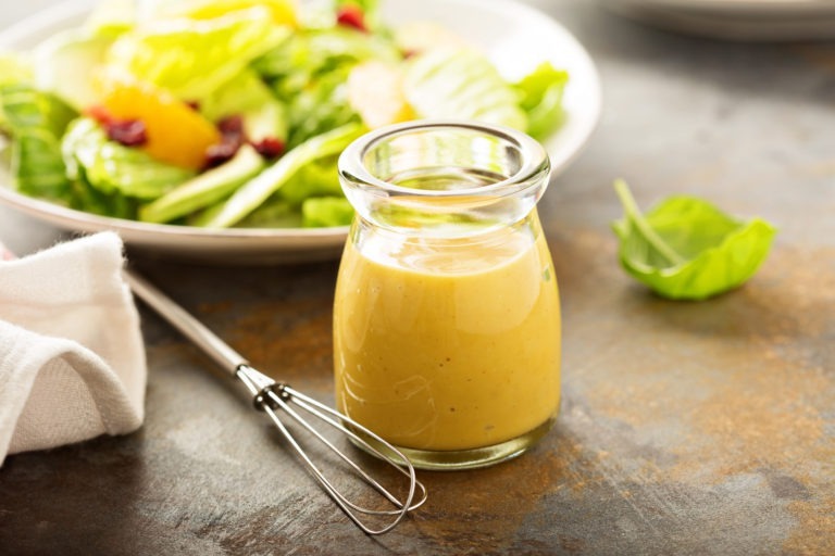 Apple Cider Vinegar Honey Vinaigrette Dressing