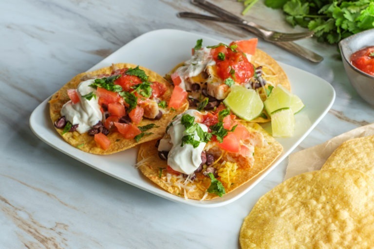 Chicken Tostada