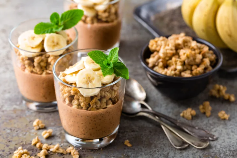 Chocolate Chia Breakfast Pudding