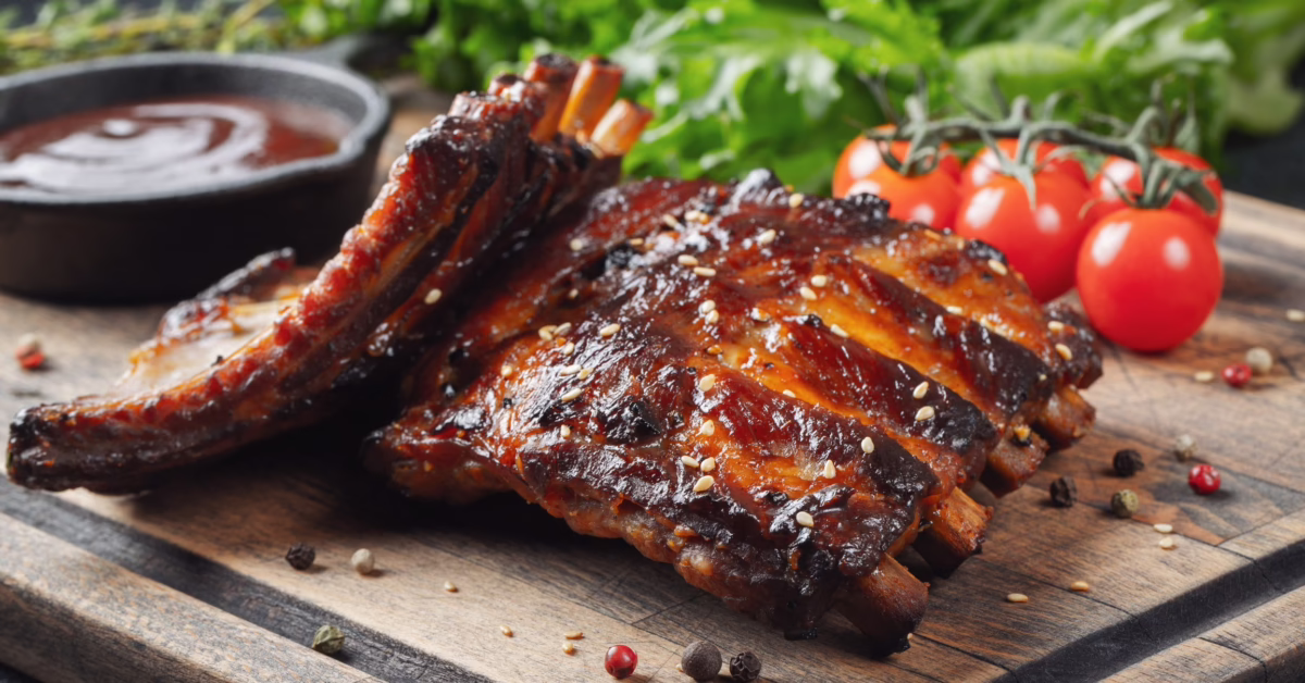Honey Soy Lacquered Ribs