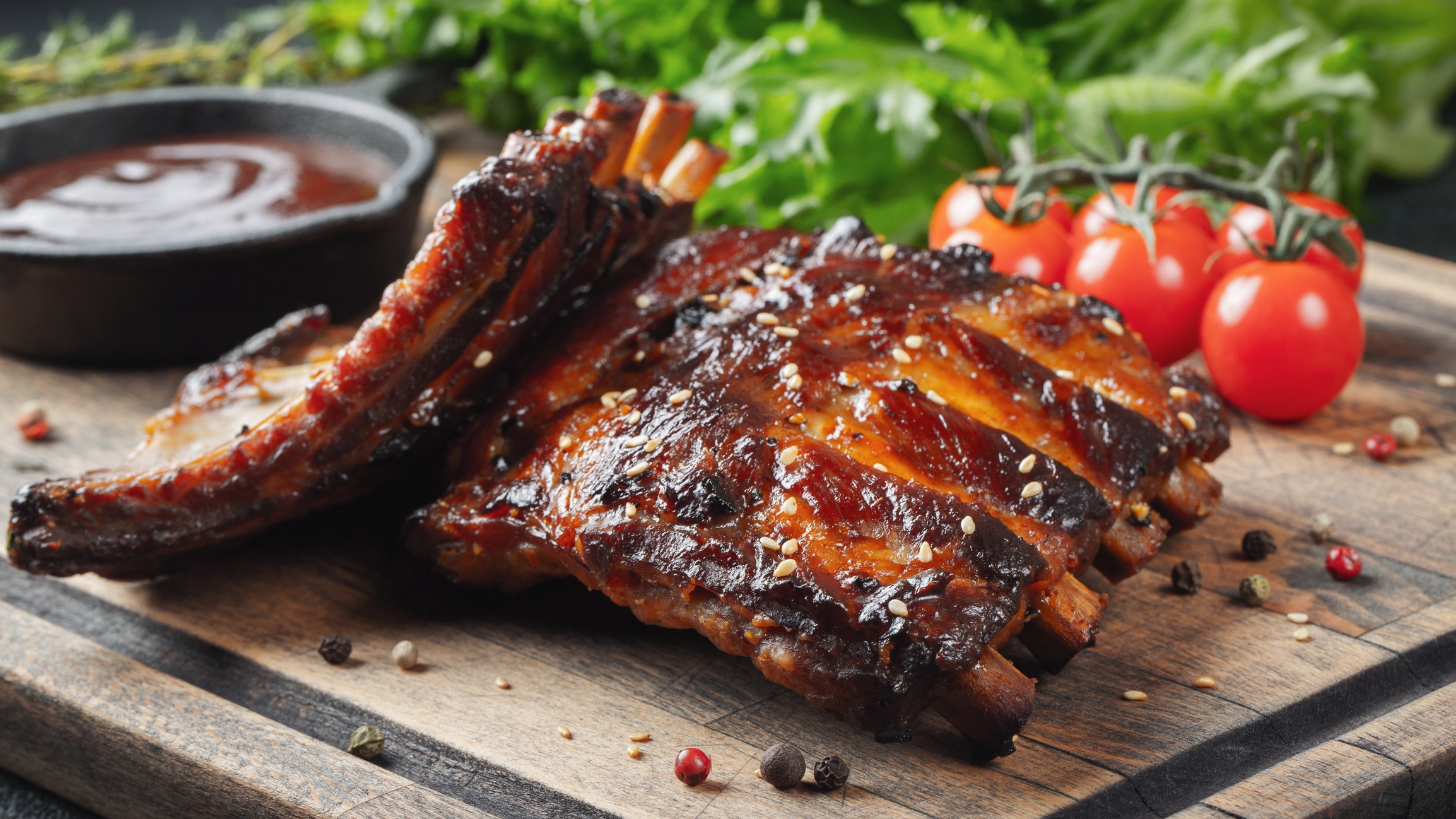 Honey Soy Lacquered Ribs