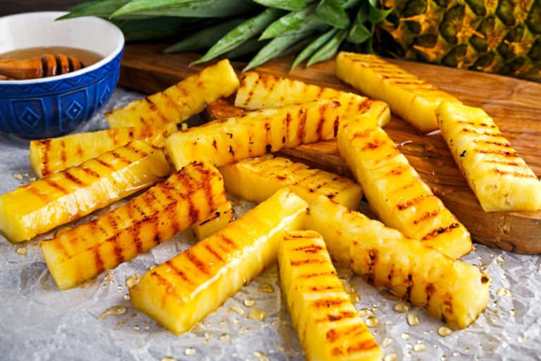 grilled pineapple scaled