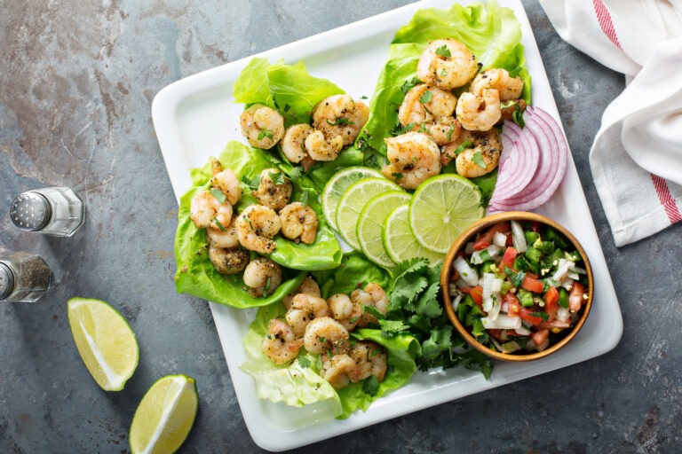 Shrimp Lettuce Wraps