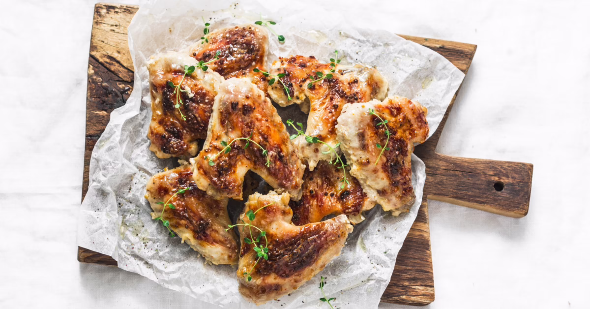 dijon chicken wings
