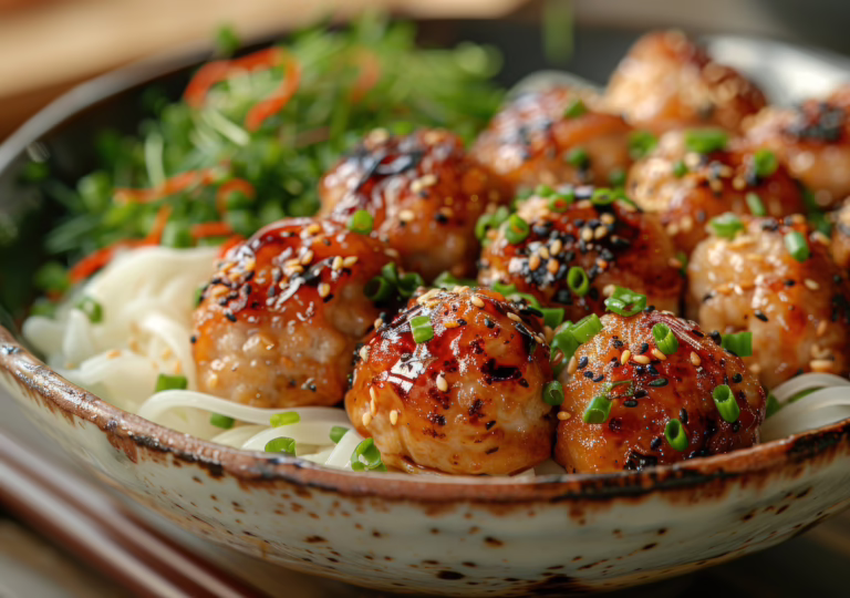 Asian Pork Meatballs