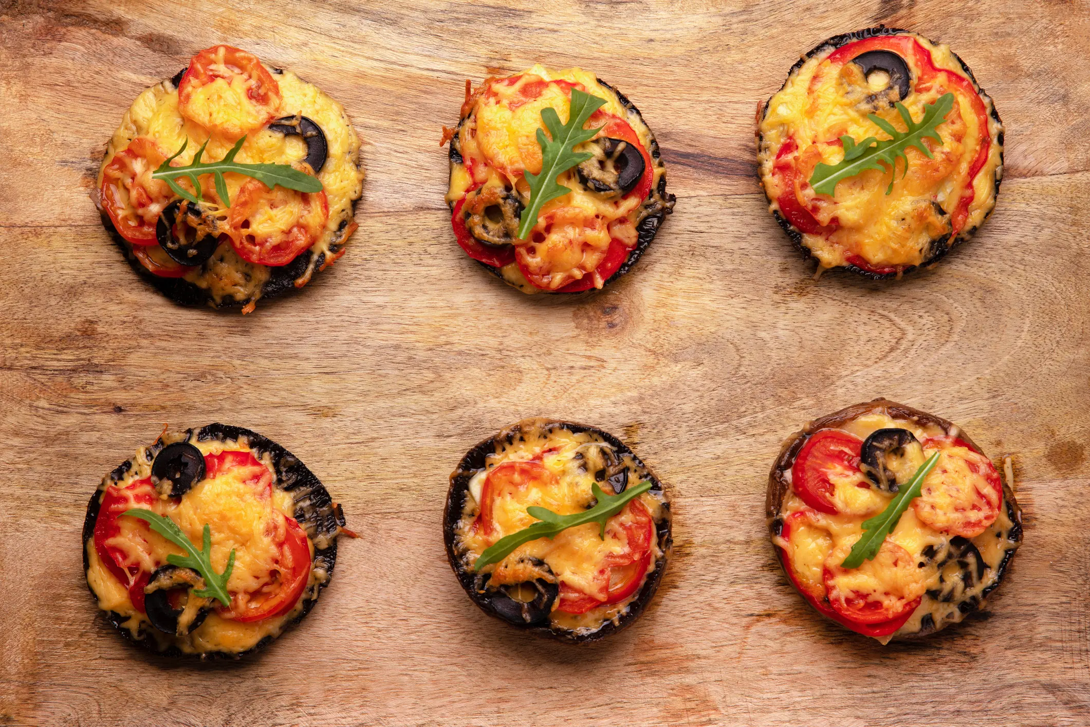 Mushroom Pizzas