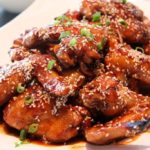 glazed chicken wings