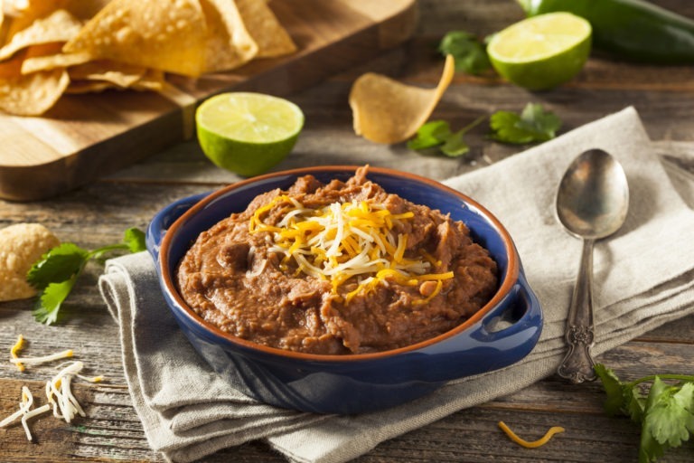 Schmaltz Refried Pinto Beans