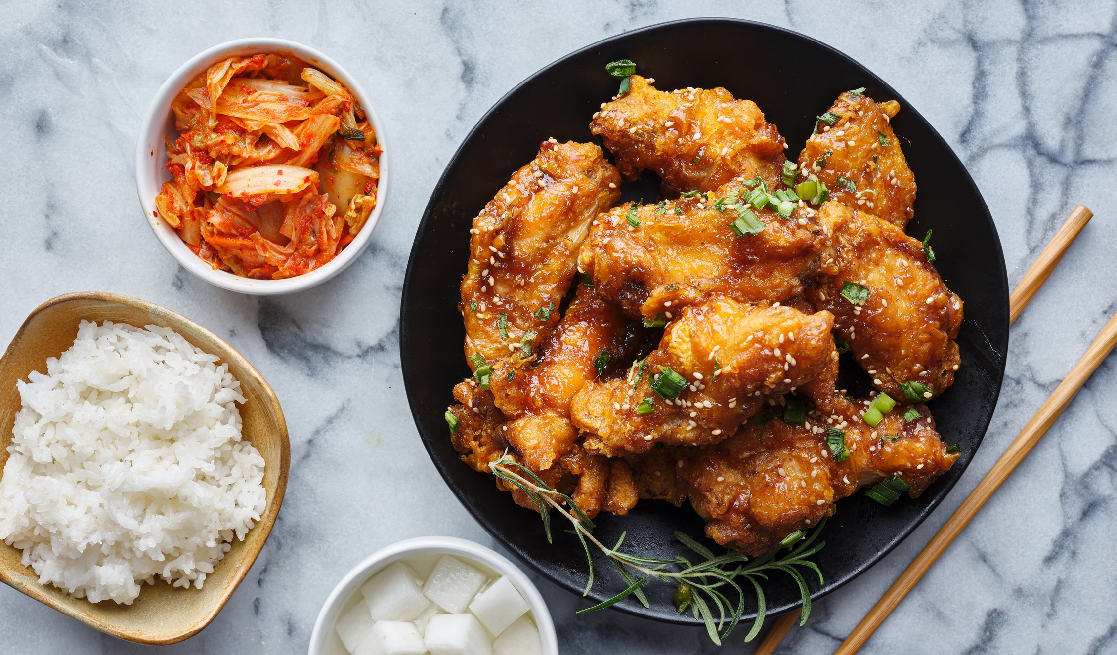 Crunchy Korean Fried Chicken