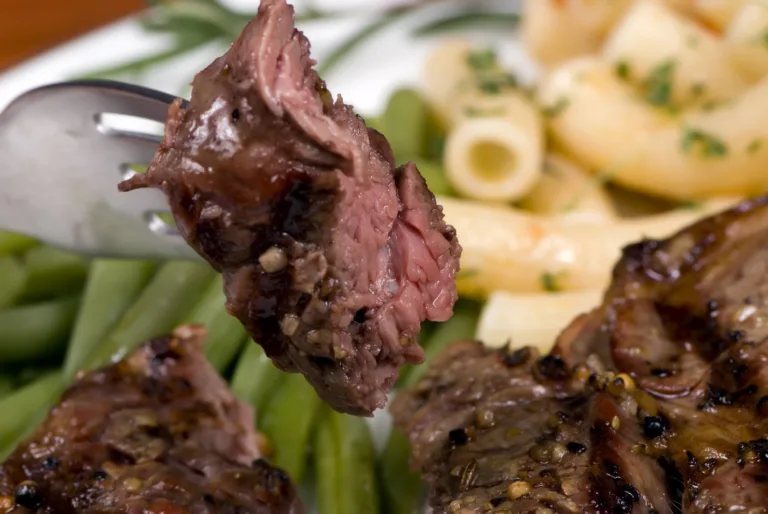 Garlic Rib Eye Steak