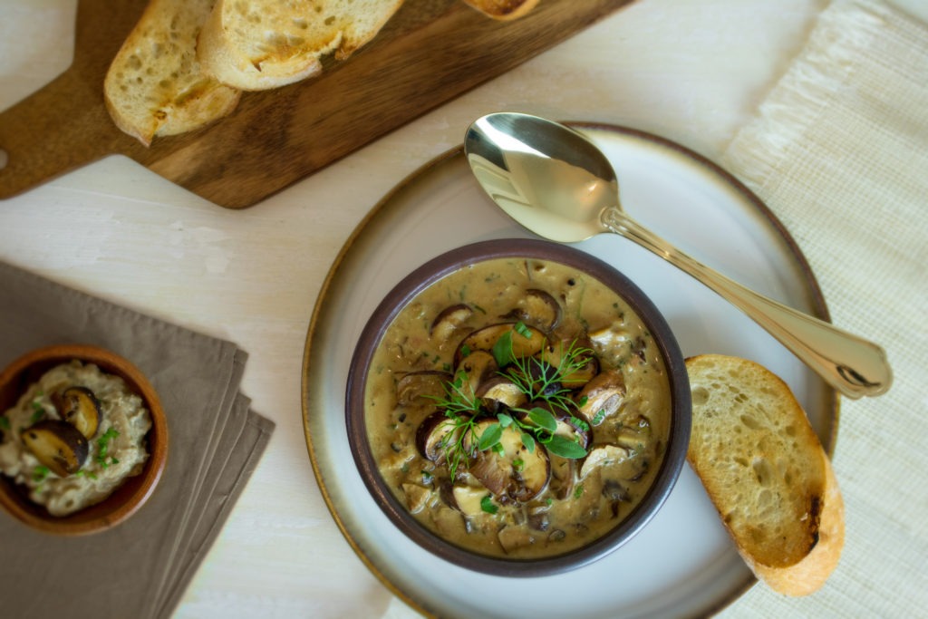 Cremini Mushroom Soup