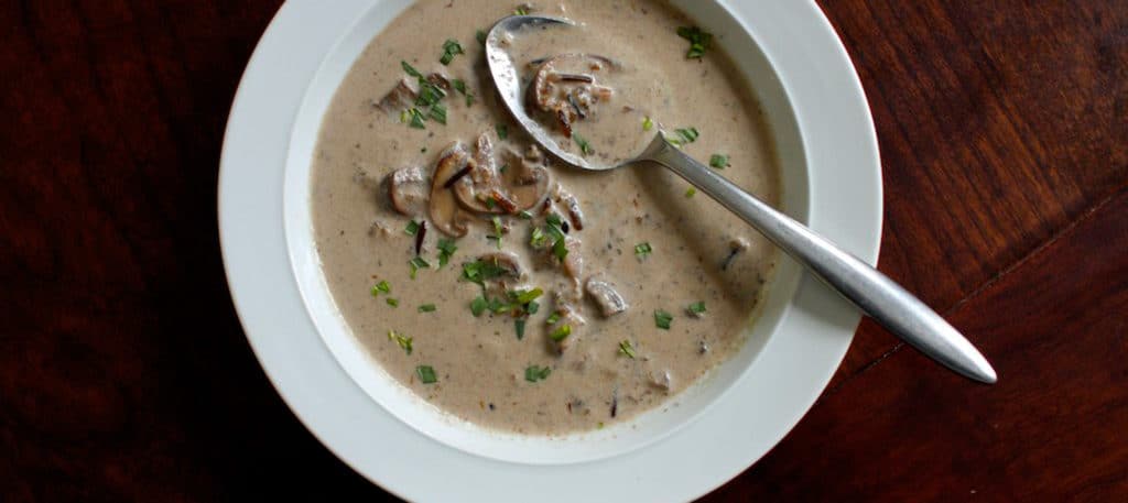 Creamy Cremini Mushroom Soup 1285