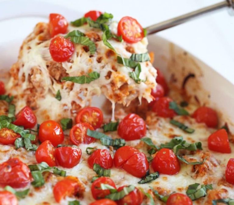 cheesy caprese quinoa