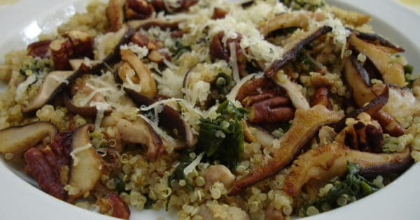 quinoa shiitake
