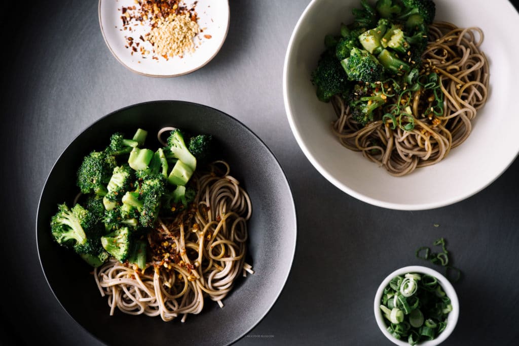 soba noodles broccoli