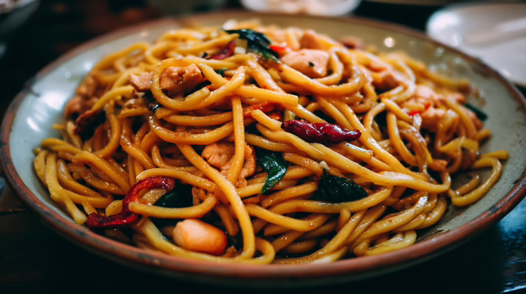 Kung Pao Spaghetti