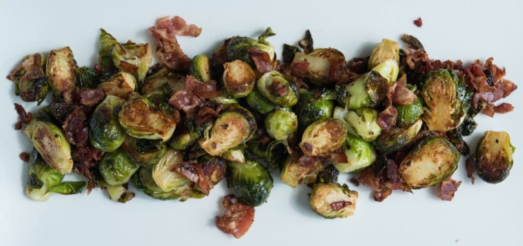Balsamic Roasted Brussels