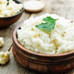 creamy cauliflower garlic rice 53142736