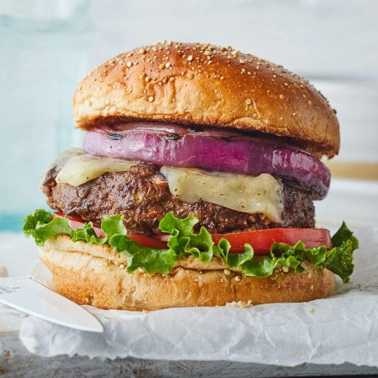 beef mushroom burger