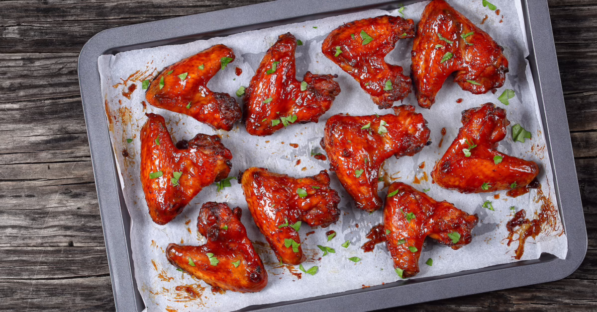 baked korean chicken wings
