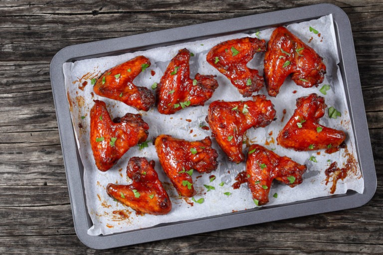 baked korean chicken wings