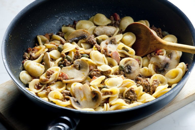 pasta orecchiette mushroom