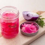 preserved pickled red onions 113968856