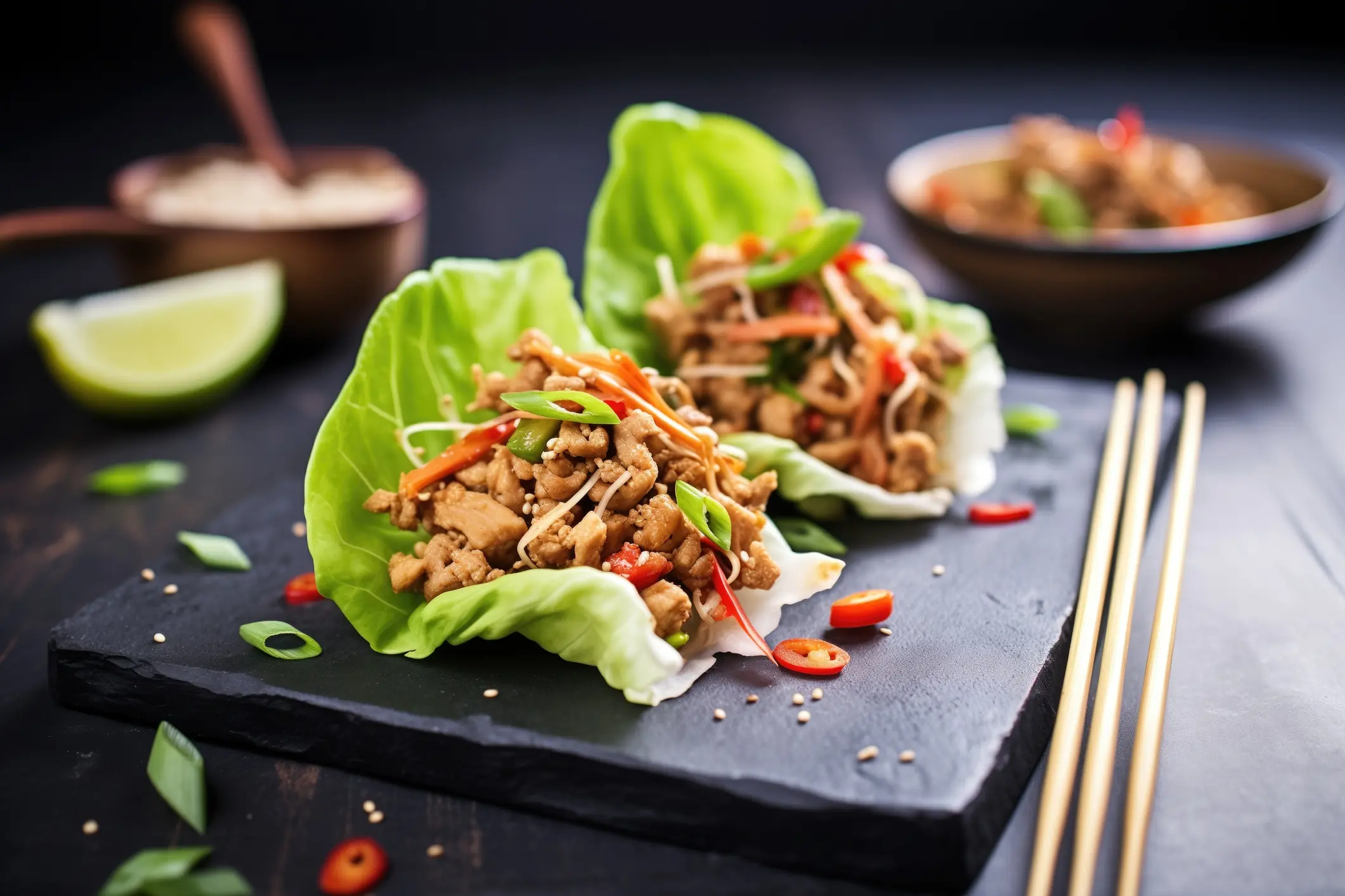 Turkey Lettuce Cups