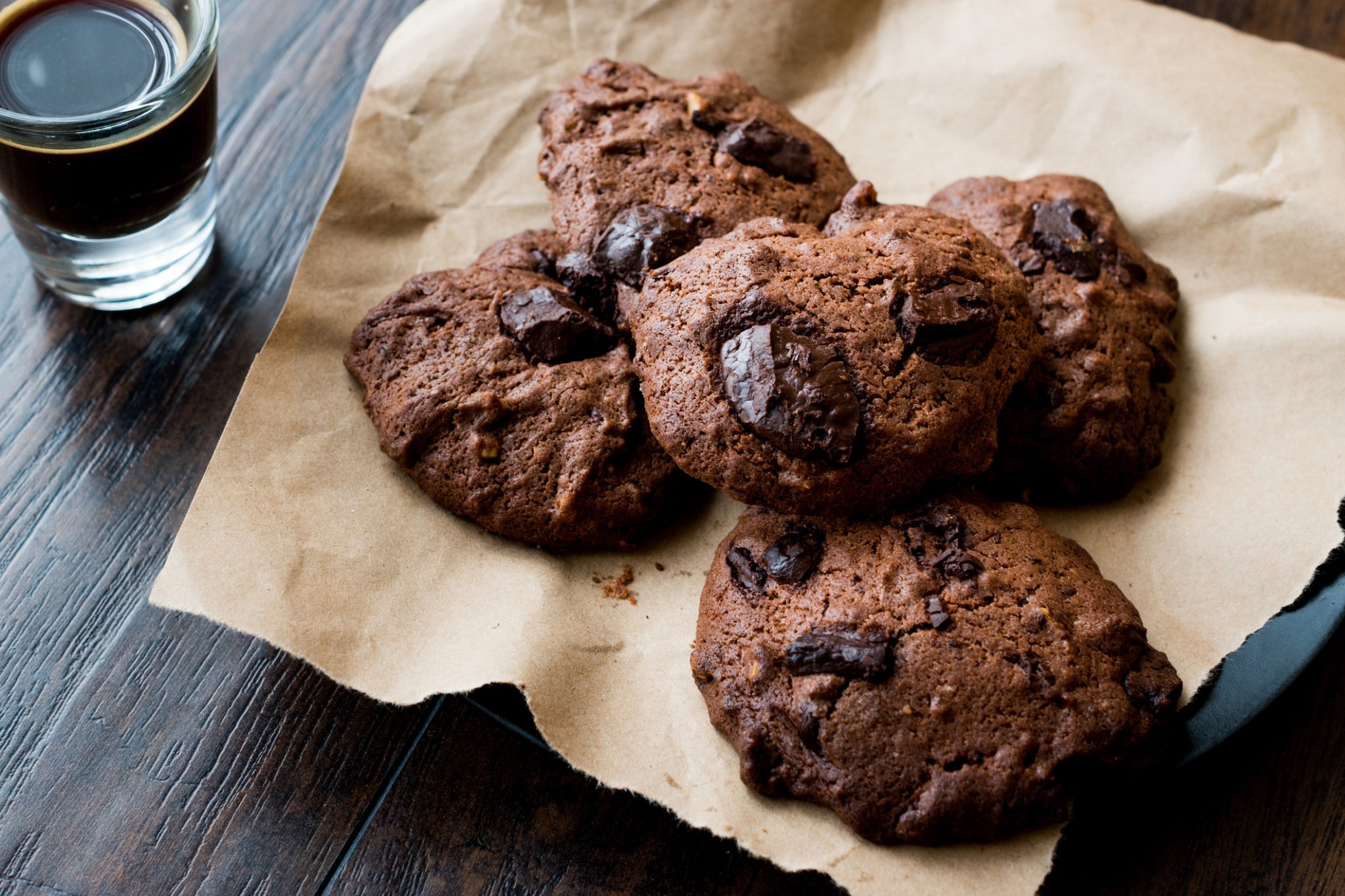 Espresso Chocolate Chip Cookies scaled