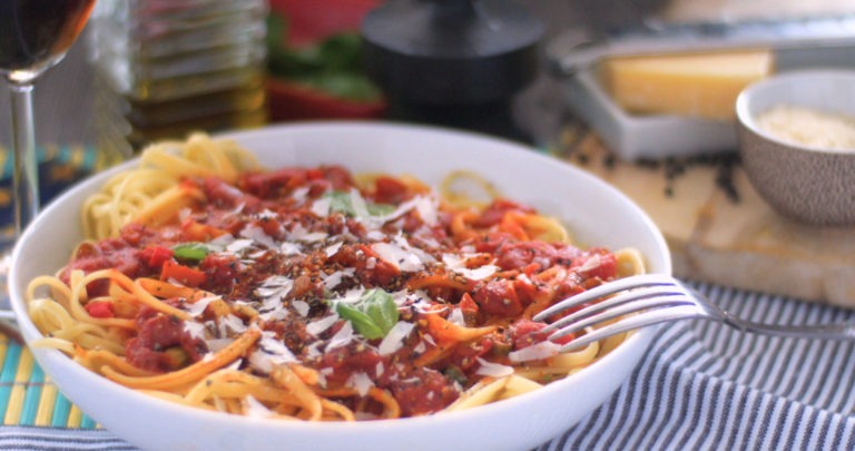 Arrabbiata Pasta scaled