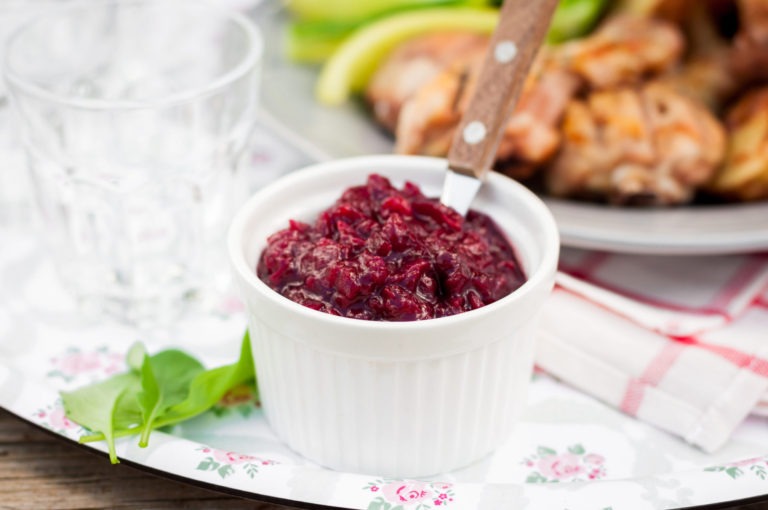 Cranberry Chutney scaled
