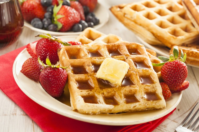 Applesauce Waffles