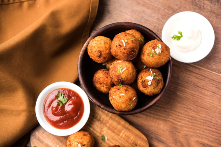 air fryer mashed potato bites