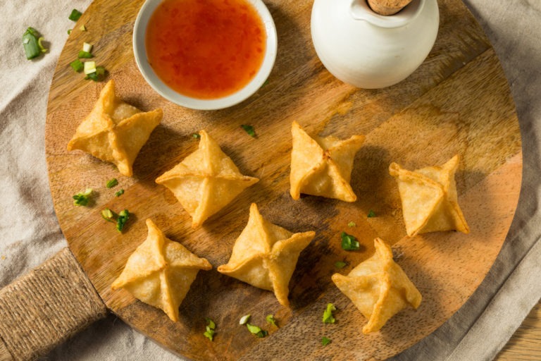 Air Fryer Crab Rangoons