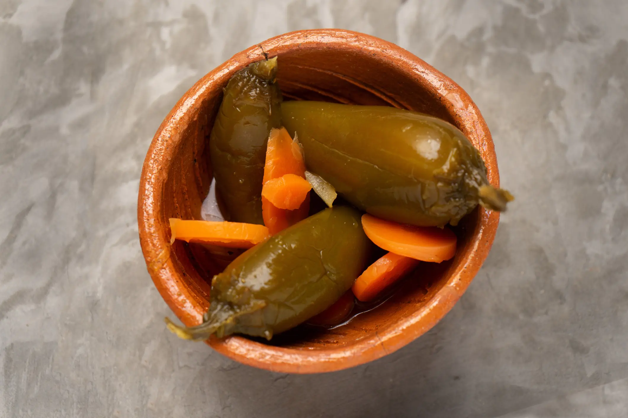 Mexican Pickled Carrots