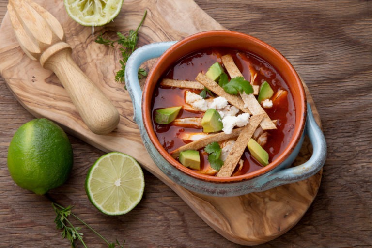 spicy chicken tortilla soup 90255814