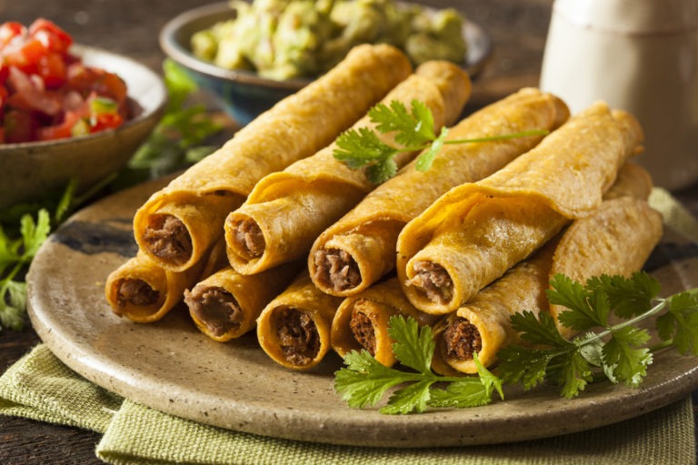 Dirty Rice Taquitos